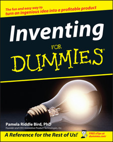Inventing For Dummies by Pamela Riddle Bird, Forrest M. Bird, 9780764542312