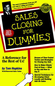 Sales Closing For Dummies by Tom Hopkins, 9780764550638
