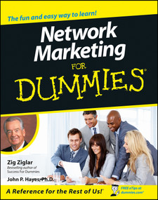 Network Marketing For Dummies by Zig Ziglar, John P. Hayes, 9780764552922