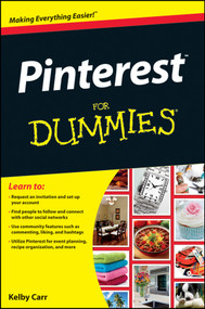 Pinterest For Dummies by Kelby Carr, 9781118328002