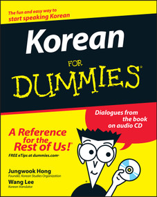 Korean For Dummies by Jungwook Hong, Wang Lee, 9780470037188