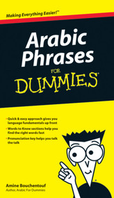Arabic Phrases For Dummies by Amine Bouchentouf, 9780470225233