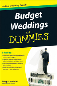 Budget Weddings For Dummies by Meg Schneider, 9780470502099