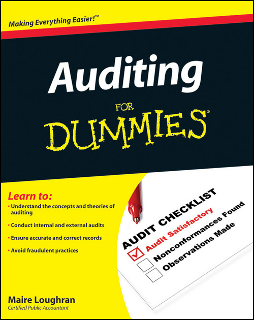 Auditing For Dummies by Maire Loughran, 9780470530719