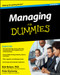 Managing For Dummies by Bob Nelson, Peter Economy, 9780470618134
