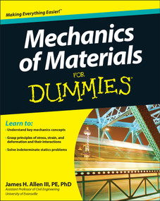 Mechanics of Materials For Dummies by James H. Allen, III, 9780470942734