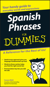 Spanish Phrases For Dummies by Susana Wald, 9780764572043