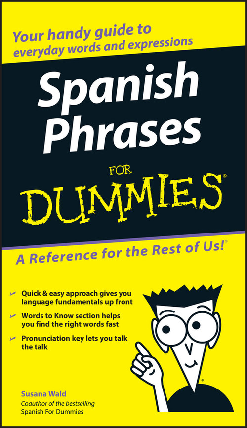 Spanish Phrases For Dummies by Susana Wald, 9780764572043