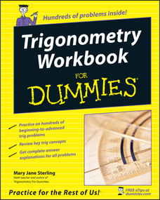 Trigonometry Workbook For Dummies by Mary Jane Sterling, 9780764587818