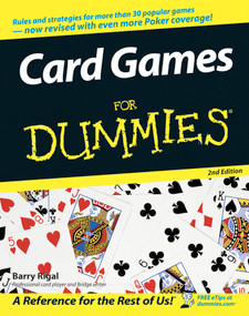 Card Games For Dummies by Barry Rigal, Omar Sharif, 9780764599101