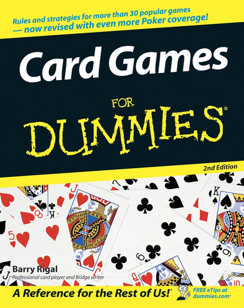 Card Games For Dummies by Barry Rigal, Omar Sharif, 9780764599101