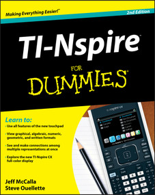 TI-Nspire For Dummies by Jeff McCalla, Steve Ouellette, 9781118004661