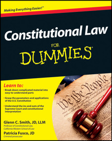 Constitutional Law For Dummies by Glenn Smith, Patricia Fusco, 9781118023785