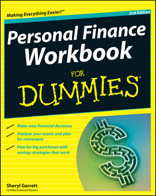 Personal Finance Workbook For Dummies by Sheryl Garrett, 9781118106259