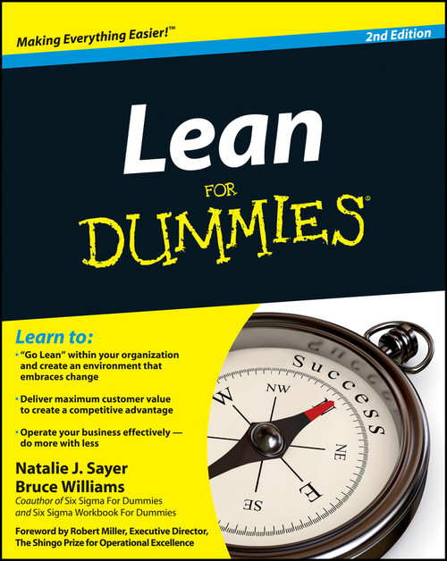 Lean For Dummies by Natalie J. Sayer, Bruce Williams, 9781118117569