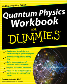 Quantum Physics Workbook For Dummies by Steven Holzner, 9780470525890
