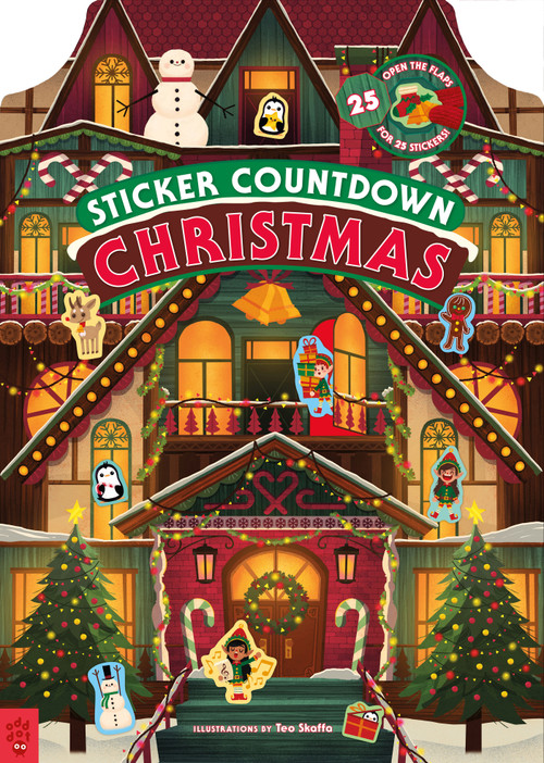 Sticker Countdown: Christmas by Odd Dot, Teo Skaffa, 9781250766700