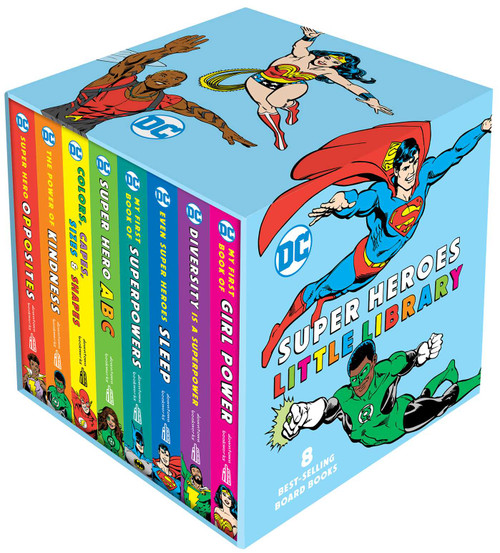 DC Super Heroes Little Library - 9781950587384 by Julie Merberg, 9781950587384