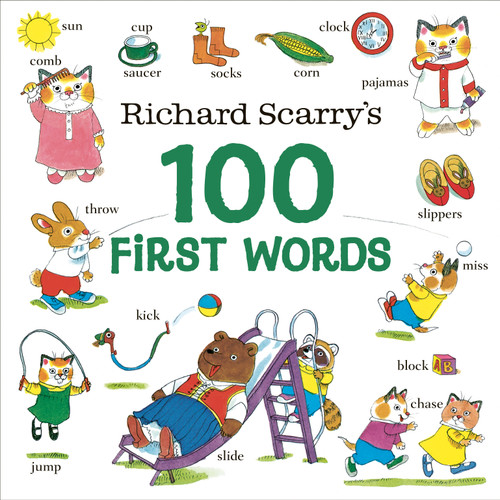Richard Scarry's 100 First Words by Richard Scarry, 9780593434260