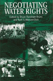Negotiating Water Rights by Bryan Randolph Bruns, Ruth Meinzen-Dick, 9781853394843
