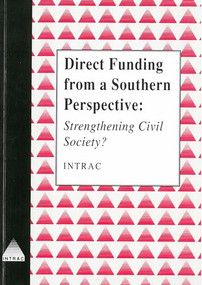 Direct Funding from a Southern Perspective (Strengthening Civil Society?) by INTRAC, 9781897748268