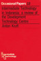 Intermediate Technology in Indonesia by Anton Kruft, 9781853393594