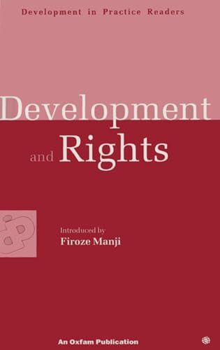 Development and Rights by Firoze Manji, 9780855984069