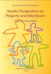 Gender Perspectives on Property and Inheritance by Sarah Cummings, 9780855984618