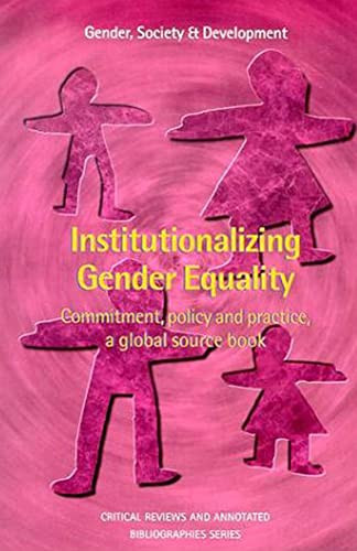 Institutionalizing Gender Equality by Sarah Cummings, 9780855984595