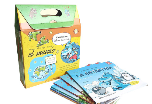 Cuentos en letra ligada (Spanish Edition) by Max Olivetti, Quim Bou, 9788418664007
