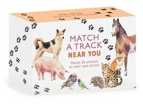Match a Track Near You (Match 25 Animals to Their Paw Prints) by Marcel George, 9780857829511