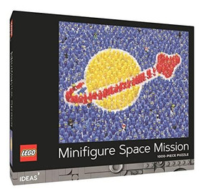 LEGO IDEAS Minifigure Space Mission 1000-Piece Puzzle by LEGO, 9781797214146