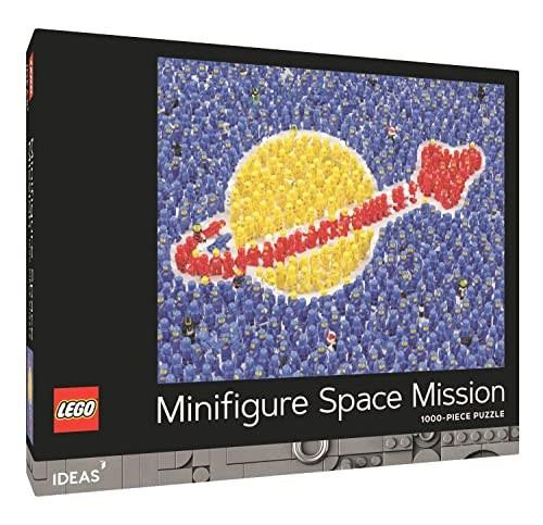 LEGO IDEAS Minifigure Space Mission 1000-Piece Puzzle by LEGO, 9781797214146