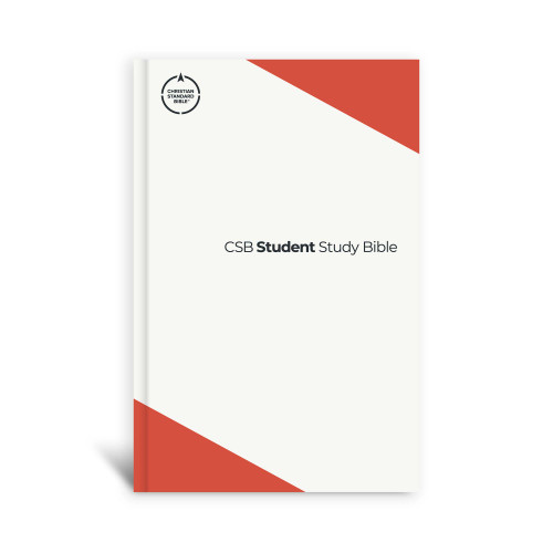 CSB Student Study Bible, Deep Coral Hardcover by CSB Bibles by Holman, 9781087750286