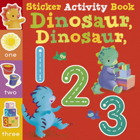 Dinosaur, Dinosaur 123 (Sticker Activity Book) by Villetta Craven, Sanja Rescek, 9781664340350