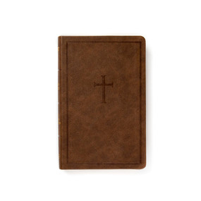 KJV Personal Size Bible, Brown LeatherTouch by Holman Bible Publishers, 9781087751375