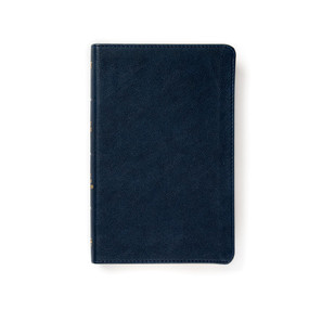 KJV Personal Size Bible, Navy LeatherTouch by Holman Bible Publishers, 9781087751382