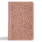 KJV Personal Size Bible, Rose Gold LeatherTouch by Holman Bible Publishers, 9781087751399