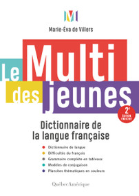 Le Multi des jeunes (Dictionnaire de la langue française - 2e édition enrichie) (French Edition) by Marie-Éva de Villers, 9782764435847