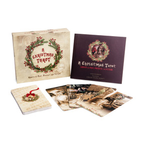 A Christmas Tarot (Ghosts of Past, Present, and Future (Tarot Kit Box Set with 22 Cards and Guide Book)) by Dinah Roseberry, Christine "Kesara" Dennett, 9780764355684