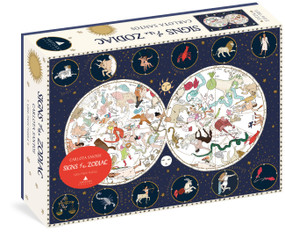 Signs of the Zodiac 1,000-Piece Puzzle by Carlota Santos, 9781648291814