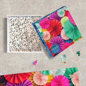 1000 Piece Paper Blooms Jigsaw Puzzle, 9781646667000