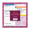 Rainbow Daily Note Block for Productivity and Lists Desktop, 9781643329024