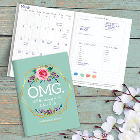OMG! All the Things To Do Before I-Do Monthly Wedding Planner, 9781643324524