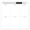 Executive Weekly Square Schedule Pad, 9781646668076