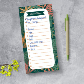 Enchanted Lists and Things Boho Magnet List Pad, 9781646664849