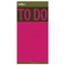 Pink Big To Do Memo Magnet Pad, 9781643324609
