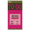 Pink Big To Do Memo Magnet Pad, 9781643324609
