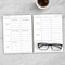 Professional Black Executive Weekly Planner, 9781646664917