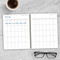 Professional Black Executive Weekly Planner, 9781646664917